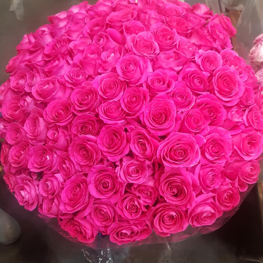 фото розовых букетов