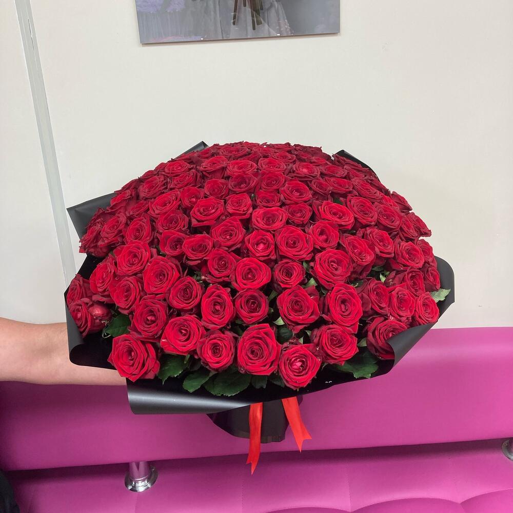 Купить Цветы В Москве 101 Роза