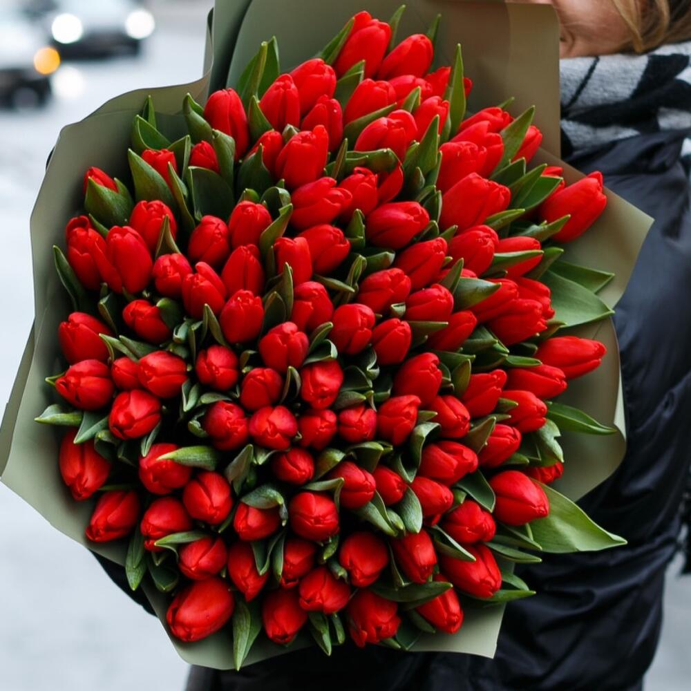 Тюльпаны за 500 рублей