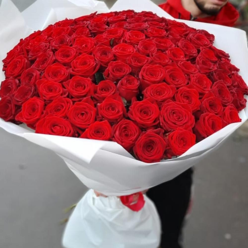 Купить Цветы В Москве 101 Роза