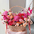 Корзина с цветами Luxury Flowers Цветочный джем ️ - Фото 1