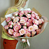 Шикарный букет голландских кустовых роз - Фото 2