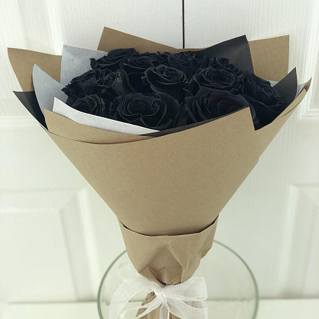 Черные розы на Хэллоуин - Фото 5