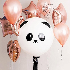 Композиция из шаров "Для любимой" - 8