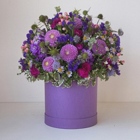 Коробка с цветами Luxury Flowers Мечты о Провансе