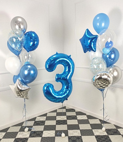 Композиция из шаров "Веселое настроение"