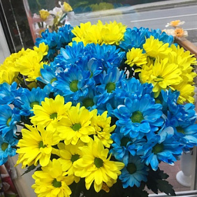 Букет цветов "Небесный" №161
