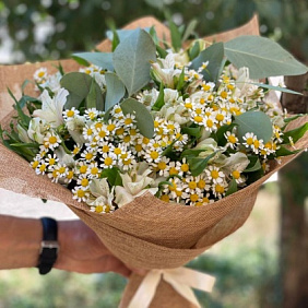 Букет цветов "Полевой" №169