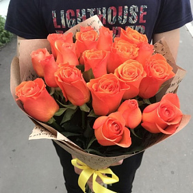 Букет из 19 роз Вау