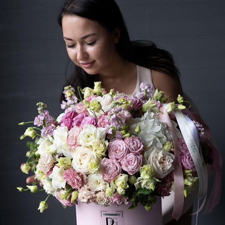 Букет цветов Облако зефира - Фото 4