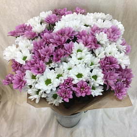 Букет цветов "Бакарди микс 15" №162