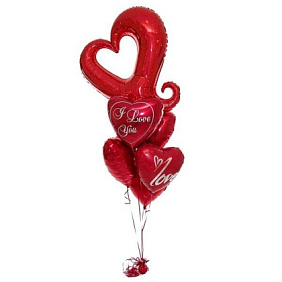 Композиция из шаров "Для Любимой! - 2"