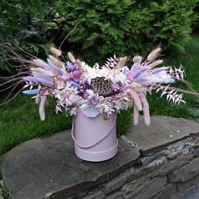 Цветы в коробке №861