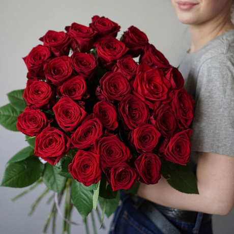 Классические красные розы Ред Наоми - Фото 2