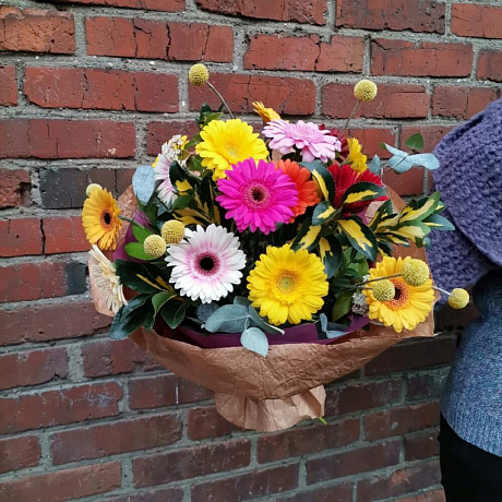 Букет цветов Арлекино L - Фото 2