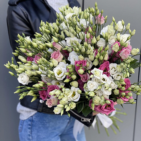 Букет из эустомы Элиана - Фото 2