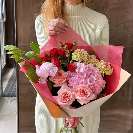 Букет цветов Маркиза осень - Фото 3