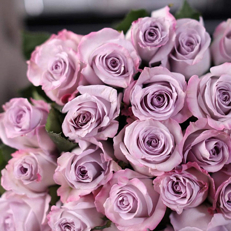 Букет из 25 роз Purple - Фото 2