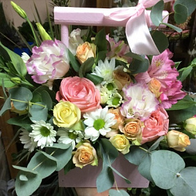 Ящик с цветами «Розмарин»