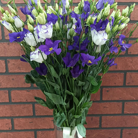 Букет Нежность лизиантуса - Фото 5