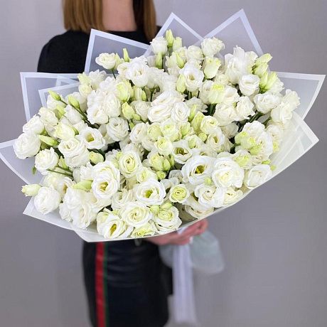 Белая Эустома сортовая - Фото 2