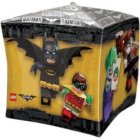 Фольгированный шар "Бэтмен и Лего"