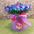 Орхидея синияя в коробке - Фото 5
