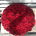 101 роза в шляпной коробке №160 - Фото 4