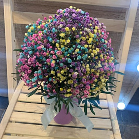 Цветы в коробке №493