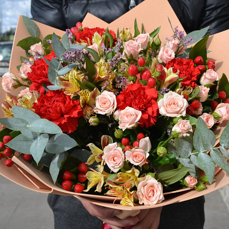 Букет цветов Хоровод Красок - Фото 6