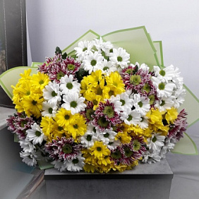 Букет цветов "Ромашковое поле" №160