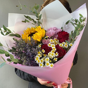 Букет цветов "Аннабель"