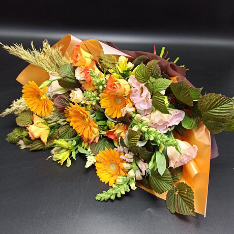 Букет цветов Осенняя симфония - Фото 3