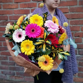 Букет цветов "Арлекино" L