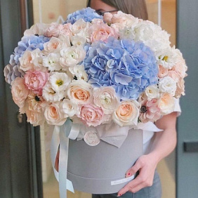 Цветы в коробке Райское наслаждение