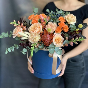Букет цветов "Дары осени" №161