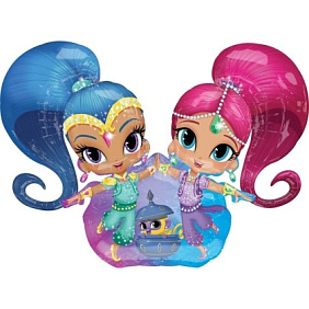 Ходячая фигура шар "Шиммер и Шайн" 135 см