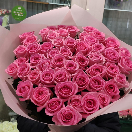 Розовые розы №160 - Фото 6