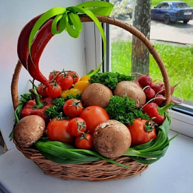 Букет цветов "Веган"