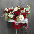 Цветы в шляпной коробке Леди в красном - Фото 1
