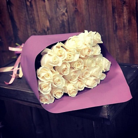 Букет цветов "Ванильный мусс"