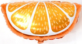 Фигура шар "Долька апельсина" 66 см