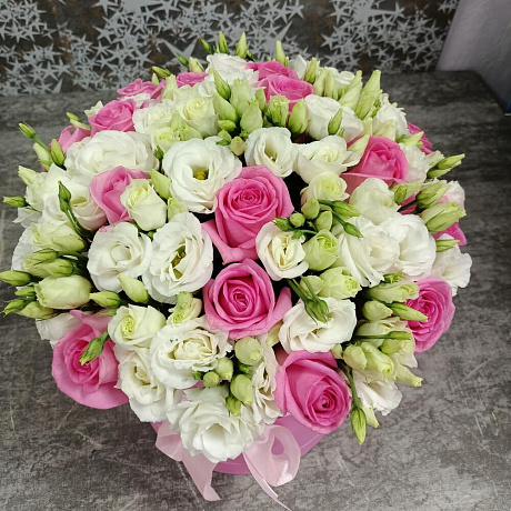 Цветы в коробке Весна и любви - Фото 2