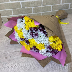 Букет цветов "Сладкий ноябрь" №162