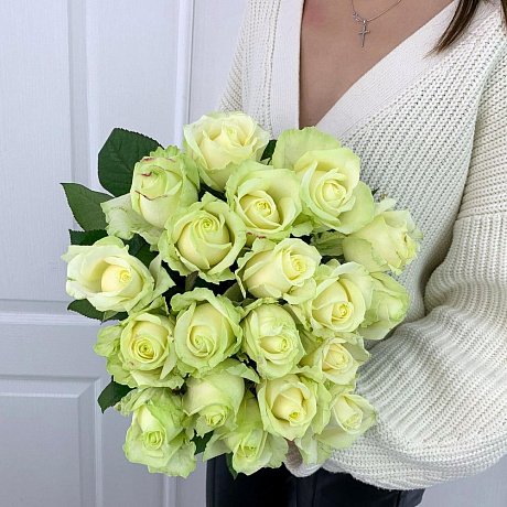 Букет Белые розы - Фото 2