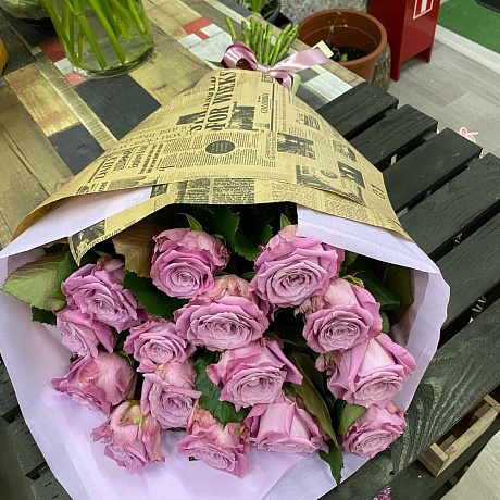 Букет цветов Хамелеон - Фото 2