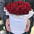 Букет из красных роз в коробке - Фото 2