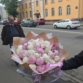 Букет цветов "Звуки вальса"