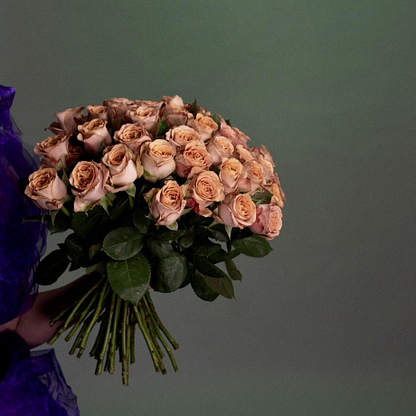 Букет цветов Капучино №164 - Фото 2