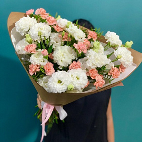Букет цветов "Летний-Воздушный" №160
